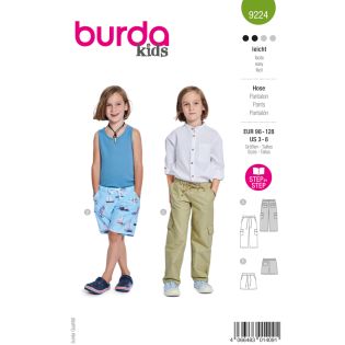 Schnittmuster - burda kids - Hose - 9224  