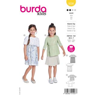Schnittmuster - burda kids - Kleid&Top - 9226  