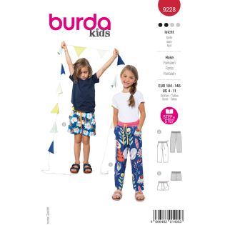 Schnittmuster - burda kids - Hose - 9228  