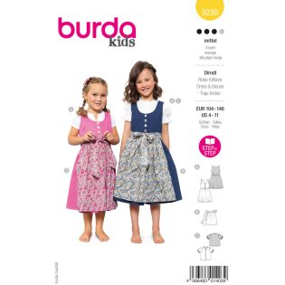 Schnittmuster - burda kids - Dirndl - 9230  