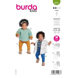 Schnittmuster - burda kids - Kombination - 9231