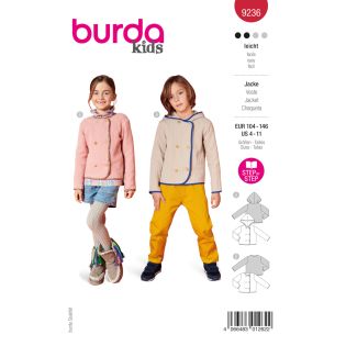 Schnittmuster - burda kids - Jacke - 9236