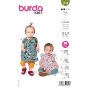 Schnittmuster - burda kids - Mädchen Kombination - 9239