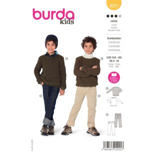 Schnittmuster - burda style - Jungen Kombination - 9251