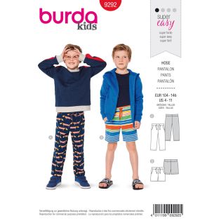 Schnittmuster - burda kids - Hose - 9292