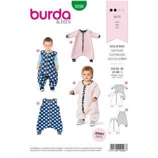 Schnittmuster - burda kids - Schlafsack - 9298