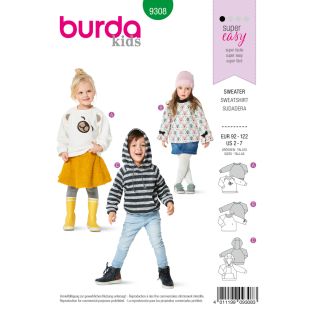 Schnittmuster - burda kids - Sweater - 9308