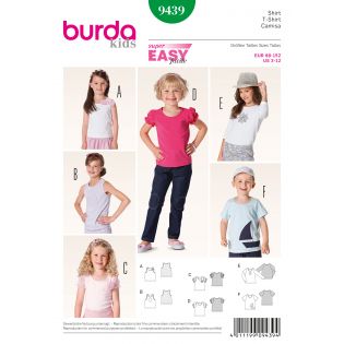 Schnittmuster - burda kids - Shirt - 9439