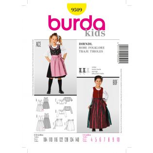 Schnittmuster - burda kids - Dirndl - 9509