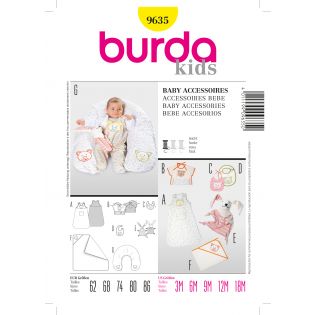 Schnittmuster - burda style - Baby Accessoires - 9635