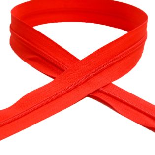 AY - Spiral - Reißverschluß - 3 mm - Meterware - rot