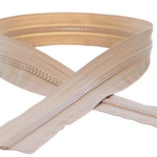 AY - Profil- Reißverschluß - 5 mm - Meterware - beige 