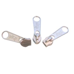 AY - Spiral  - Zipper für 5 mm Metallic-RV - silber