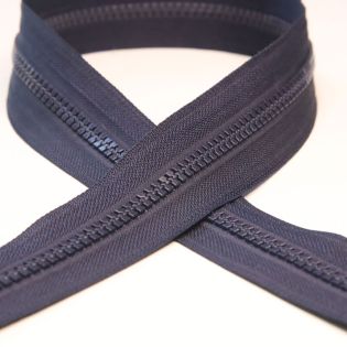 AY - Profil- Reißverschluß - 5 mm - Meterware - dunkelblau