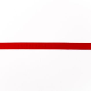 Ripsband - uni - 10 mm - rot