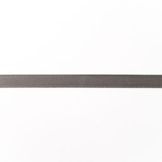 Ripsband - uni - 10 mm - dunkelgrau