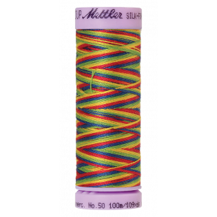 Silk Finish Cotton Multi 50 - 100 m - No.50 - 9824