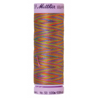 Silk Finish Cotton Multi 50 - 100 m - No.50 - 9842