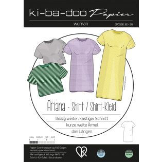 Schnittmuster - ki - ba - doo - Ariana - Shirt - Shirt/Kleid