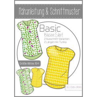 Schnittmuster - ki - ba - doo - Basic - Blusen - Shirt - Girls