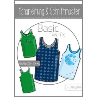 Schnittmuster - ki - ba - doo - Basic - Tank - Top - Man
