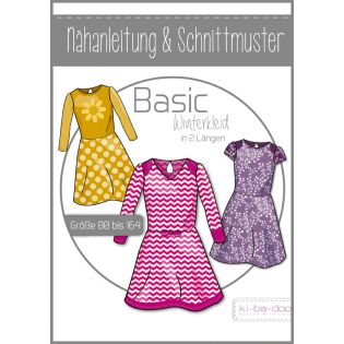 Schnittmuster - ki - ba - doo - Basic - Winterkleid - Girls