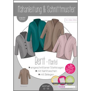 Schnittmuster - ki - ba - doo - Berit - Mantel - Woman