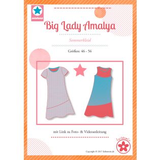 Schnittmuster - Farbenmix - Big Lady Amalya - Plus-Size-Damen-Sommerkleid