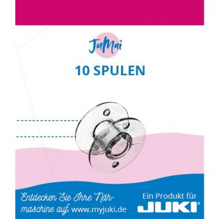 JUKI - 10 Kunststoff-Spulen 
