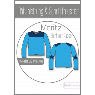 Schnittmuster - ki - ba - doo - Moritz - Shirt mit Passe - Boys