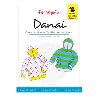 Schnittmuster - Farbenmix - Danai - Kapuzensweater