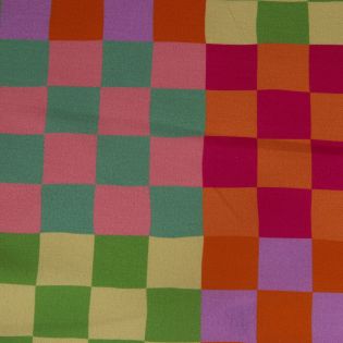 Dekostoff - buntes Schach