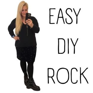 Freebie - DIY Easy Rock  - kostenlose Anleitung