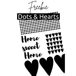 Freebie - Dots & Hearts 