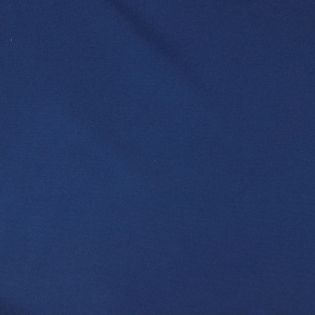 Baumwollsamt - uni - marine