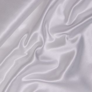Satin Crepe - uni - weiß