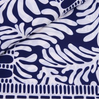 Travelstoff - elastisch - Patchwork-Design