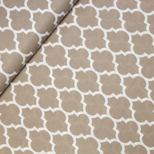 Baumwolle - Gütermann - Portofino - Ornament - beige
