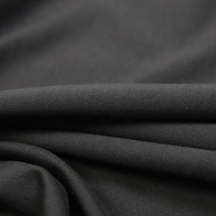 Modaljersey - Premuim Basic - uni - schwarz