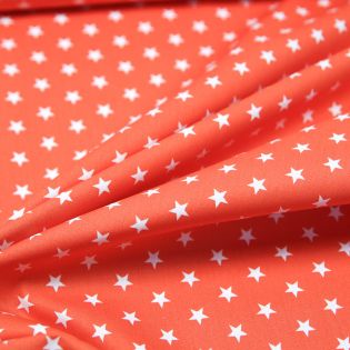 Baumwolle - Petit Stars - orange