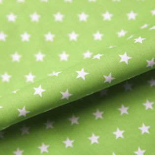 Baumwolle - Petit Stars - apfelgrün