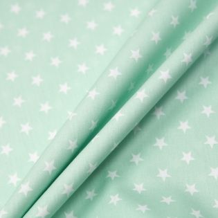 Baumwolle - Petit Stars - mint