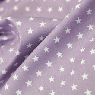 Baumwolle - Petit Stars - flieder