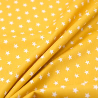 Baumwolle - Petit Stars - gelb