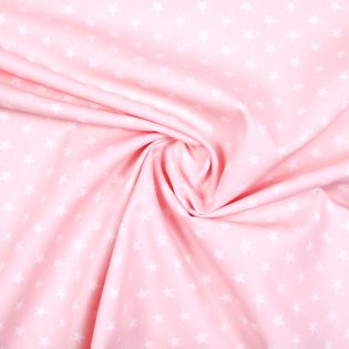Baumwolle - Petit Stars - rosa