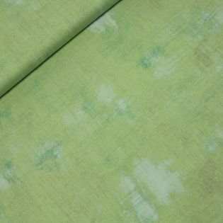 Baumwolle - Grunge Vintage - apfelgrün
