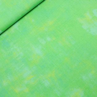 Baumwolle - Grunge Vintage - grasgrün