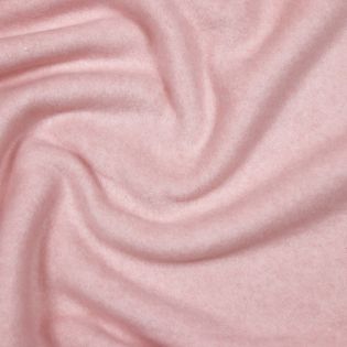 Organic Baumwollfleece - uni - rosa