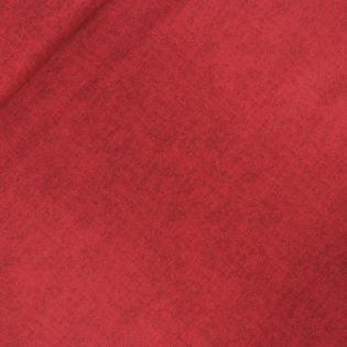 Patchwork - Baumwolle - falsches Uni - rot