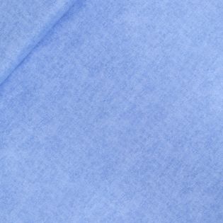 Patchwork - Baumwolle - uni - Jeans - hellblau 